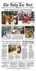 The front page for Aug. 23, 2016